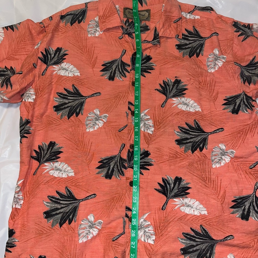 “Palm Island” Men’s Button Down Shirt, XL - Picture 11 of 13
